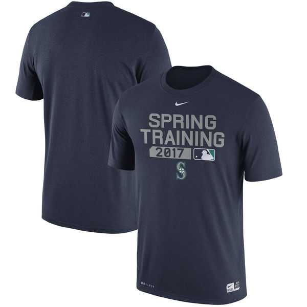 Seattle Mariners 2017 Spring Training Navy Nike Men's Short Sleeve T-Shirt,We sell and wholesale Seattle Mariners 2017 Spring Training Navy Nike Men's Short Sleeve T-Shirt on line form chian!